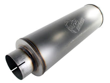 Load image into Gallery viewer, aFe MachForce XP 409 Stainless Steel Performance Muffler - 5 Inch Inlet &amp; Outlet, 30 Inch Length, 8 Inch Diameter