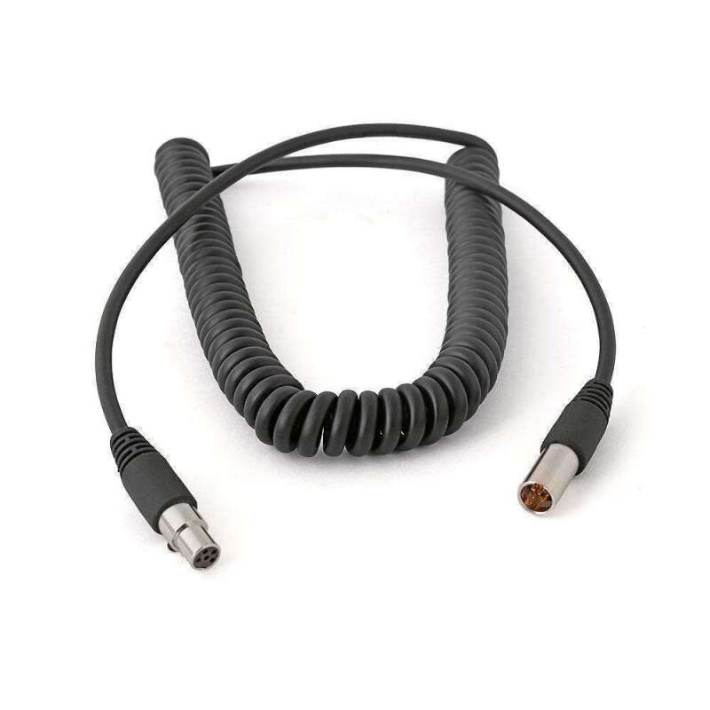 Rugged Radios 5-Pin to 5-Pin Extension Coil Cord - Reliable Automotive Connectivity