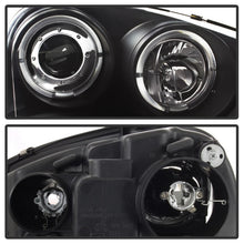 Load image into Gallery viewer, Spyder LED Halo DRL Projector Headlights for Volkswagen GTI &amp; Jetta (2006-2009) - Black