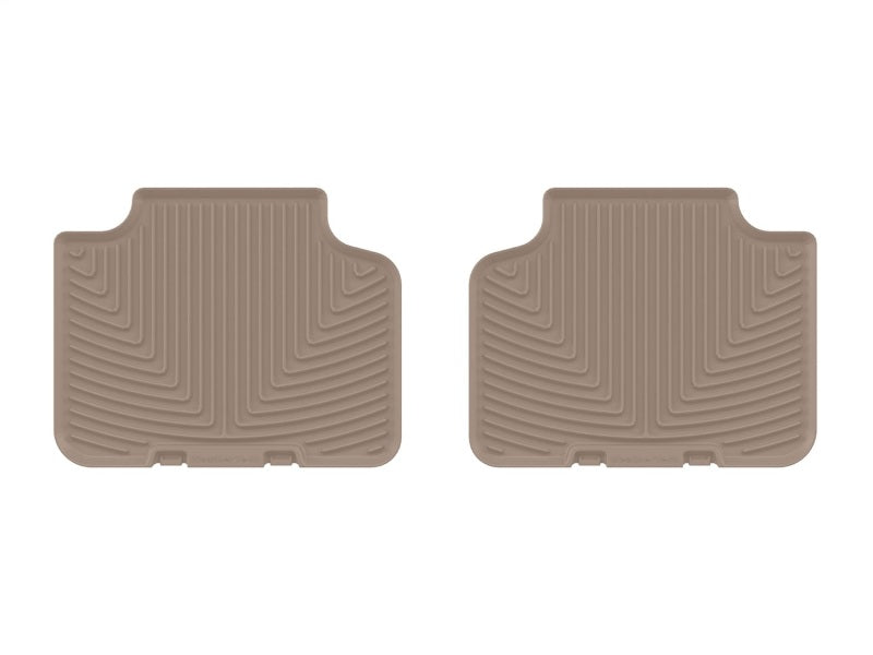 WeatherTech W776TN All-Weather Rear Floor Mats, Tan, for BMW X1, BMW X2 and MINI Countryman