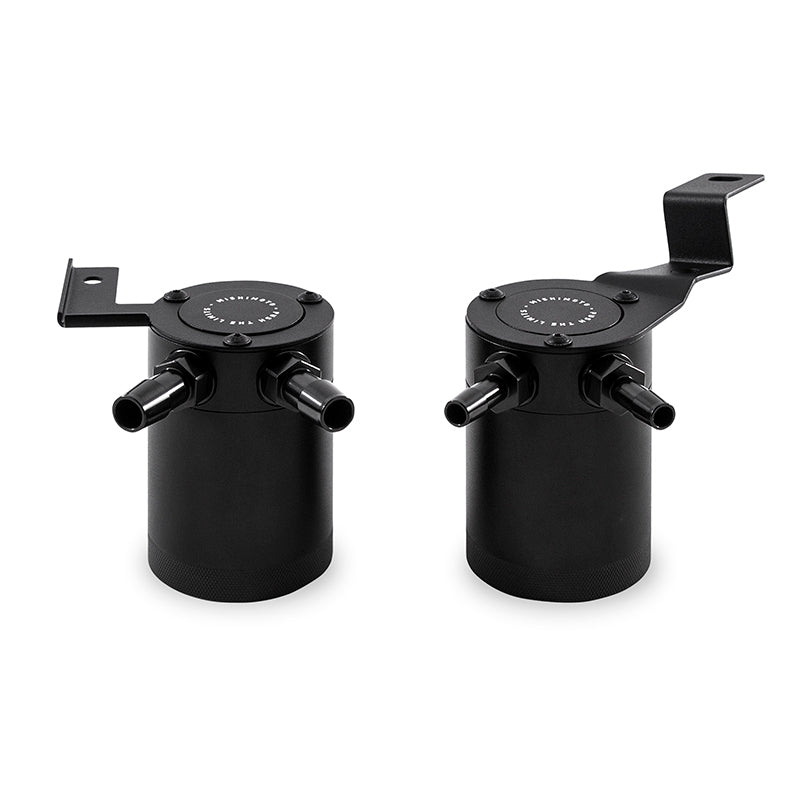 Mishimoto 2015-2016 Subaru WRX Baffled Oil Catch Can System - Black