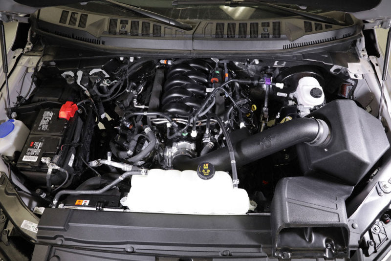 K&N 63 Series AirCharger Performance Intake for 2015-2016 Ford F-150 5.0L V8