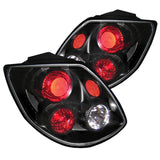 Spyder Toyota Matrix 2003-2005 Euro Style Tail Lights with Black Finish - Part #spy5007599