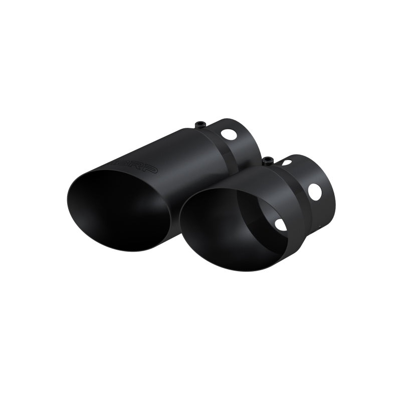 MBRP Armor BLK Exhaust Tip for Ford F-250 Super Duty – Black Coated Double Tip, 6.7 and 9.7 Inches Length, Part Number MBRP T5111BLK