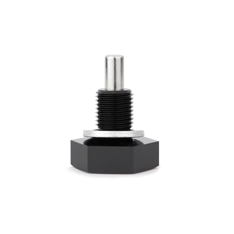 Mishimoto Magnetic Oil Drain Plug M12x1.75 Black - Protect Your Engine from Metal Fragments