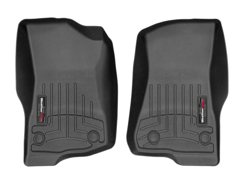 WeatherTech DigitalFit Front FloorLiner for 2018-2019 Jeep Wrangler Unlimited - Black