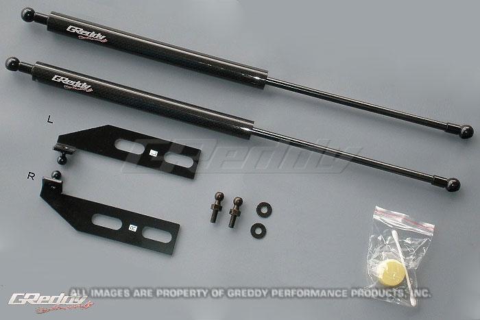 GReddy Engine Hood Lifter Kit for 1993-1996 Mazda RX-7 FD3S