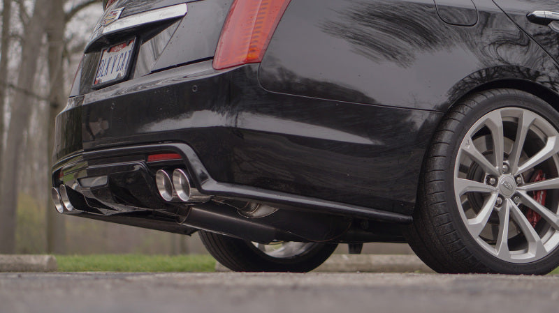 Stainless Works 2016-2019 Cadillac CTS-V Sedan Dual-Mode Exhaust System with 4-Inch Tips and Turbo Mufflers