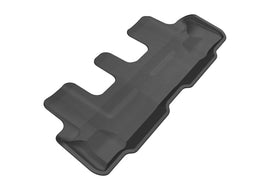 3D MAXpider KAGU Series All-Weather 3rd Row Floor Mats for Toyota 4Runner (2010-2015) – Custom Fit, Waterproof, Black