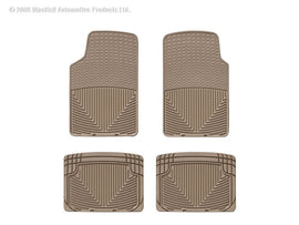 WeatherTech All-Weather Floor Mats for Front and Rear in Tan * Part Number WETW3TN-W20TN