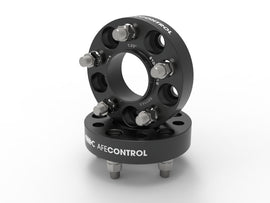 aFe CONTROL Billet Aluminum Wheel Spacers for Ford Explorer and Mustang, 1.25 inch Thickness, 5x114.3 Bolt Pattern, CB 70.5mm * Enhance Fitment & Handling