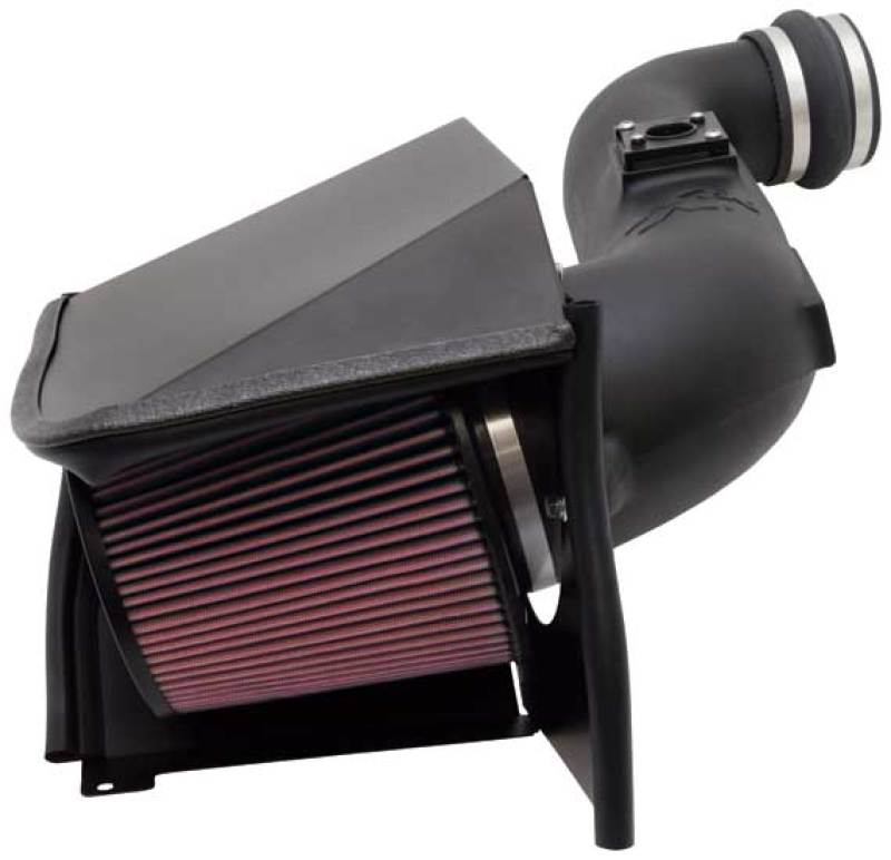 K&N Engineering 57-3057 High-Flow Cold Air Intake Kit for 2006-2007 GMC Sierra 2500 HD and Chevrolet Silverado 2500 HD V8-6.6L