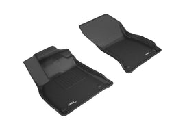 3D MAXpider KAGU Series Custom Fit All-Weather Floor Mats for Audi Q5 and SQ5 - Black