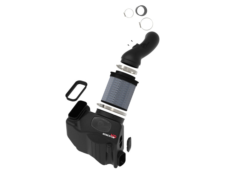 aFe Momentum HD Cold Air Intake System with Pro 10R Filter for 2020 GM Duramax Diesel Trucks