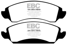 Load image into Gallery viewer, EBC Ultimax OEM Replacement Brake Pads for Chevrolet Avalanche and Cadillac Escalade * Part Number EBC UD1363