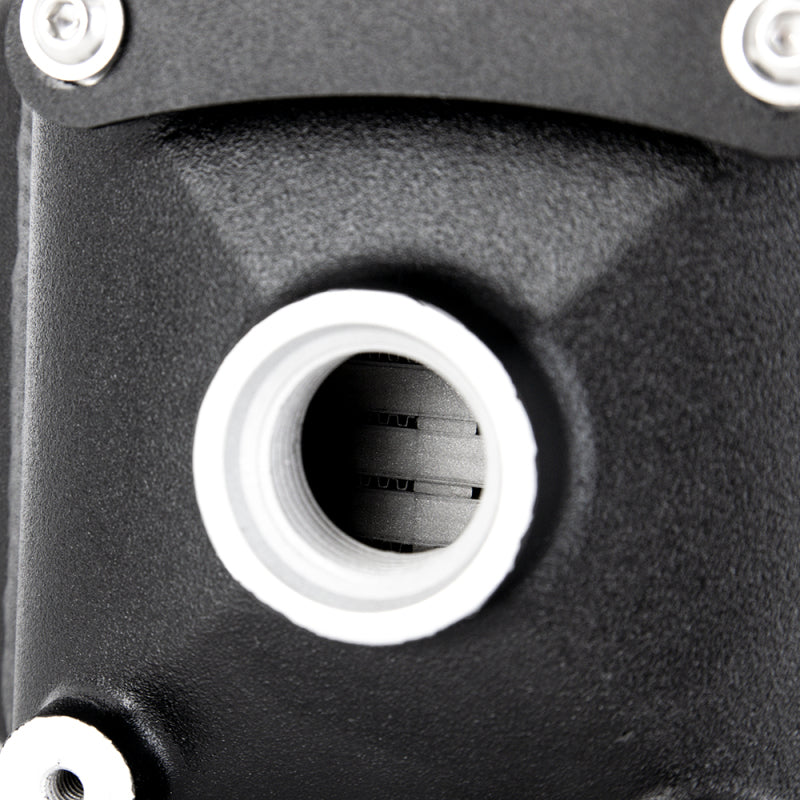 Mishimoto Universal Air-to-Water Intercooler Single Pass for Up to 1500 HP - Same Side Inlet/Outlet