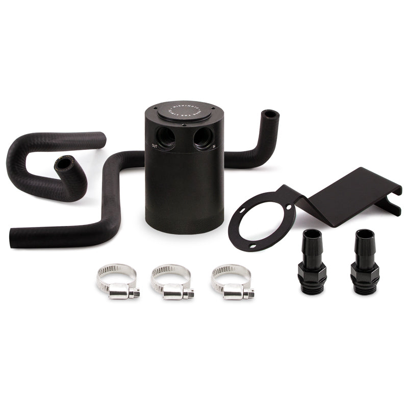 Mishimoto Baffled Oil Catch Can Kit for Subaru BRZ, Toyota 86, and Scion FR-S - Part Number: misMMBCC-BRZ-13PBE