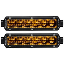 Load image into Gallery viewer, Rigid Industries 6-Inch SR-Series Pro Dot SAE Street Legal Selective Yellow Fog Lights (Pair) - Part #rig906704