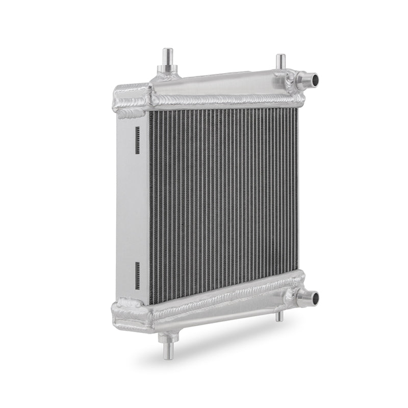 Mishimoto 2020+ Toyota Supra Aluminum Auxiliary Radiators - Full Aluminum, TIG-Welded, 30% Larger Core for Enhanced Cooling