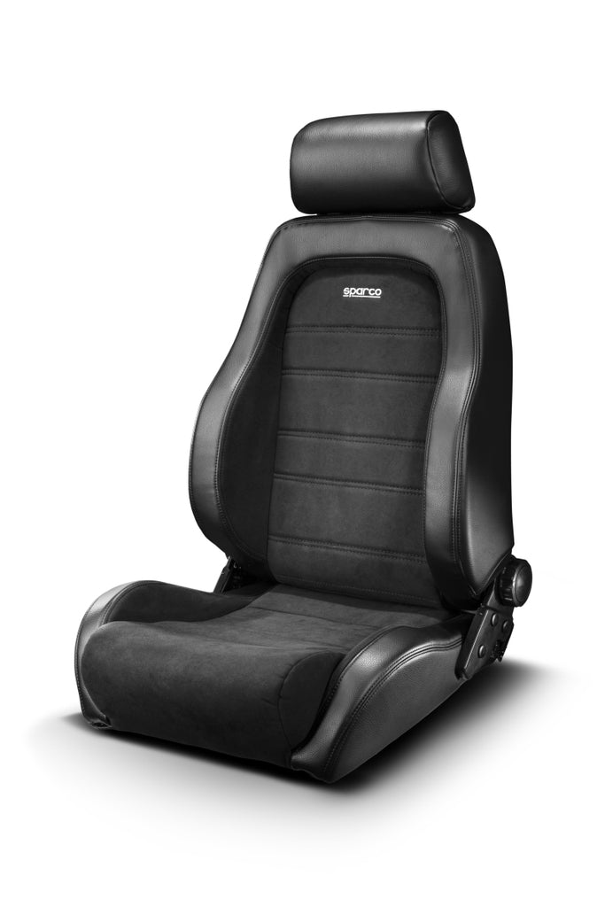 Sparco Seat GT Black - Comfortable Automotive Racing Seat with Enhanced Support