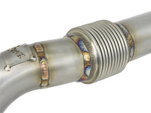 Load image into Gallery viewer, aFe Twisted Steel Header Up-Pipe for 2008-2010 Ford F-250 Super Duty 6.4L Diesel Trucks