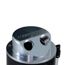 Load image into Gallery viewer, Mishimoto Carbon Fiber Oil Catch Can with 10mm Fittings - Protect Your Performance Engine Components