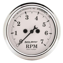 Load image into Gallery viewer, AutoMeter Mechanical Oil Pressure Gauge 2-1/16 inch Old Tyme White for Automotive Engines