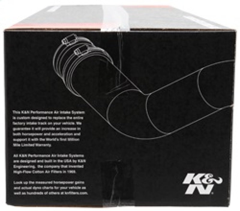 K&N Engineering High Flow Cold Air Intake System for 2011-2013 Ford F-250 Super Duty 6.2L V8 * Part No. KNN77-2582KTK