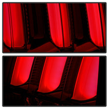 Load image into Gallery viewer, Spyder 05-09 Ford Mustang Smoke LED Tail Lights with Red Light Bar - Part Number: spy5086723