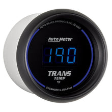 Load image into Gallery viewer, AutoMeter 52.4mm Black Digital Transmission Temperature Gauge with NPT Sensor and Wiring Harness