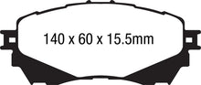 Load image into Gallery viewer, EBC DP22170 Greenstuff 2000 Series Front Brake Pads for 2014–2017 Mazda 6