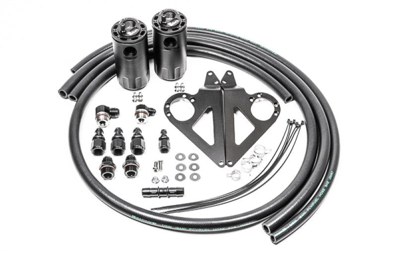 Radium Engineering Dual Catch Can Kit for Toyota 86, Scion FR-S, Subaru BRZ – Fluid Lock Technology