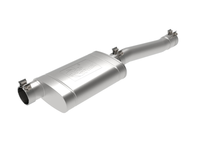 aFe Apollo GT Series 3-Inch 409 Stainless Steel Muffler Upgrade for 2019-2020 GM Silverado/Sierra 1500 V8-6.2L