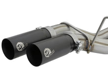 Load image into Gallery viewer, aFe Power Rebel Series 3-Inch Stainless Steel Cat-Back Exhaust System with Black Tips for Ford F-150 Raptor 2017-2020