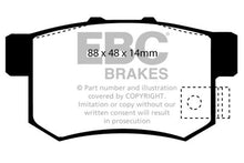 Load image into Gallery viewer, EBC Greenstuff 02-04 Honda CR-V Rear Brake Pads Part Number ebcDP6781/2