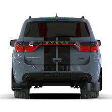 Load image into Gallery viewer, Rally Armor UR Series Mud Flaps for 2016-2017 Dodge Durango with Red Logo - Black Polyurethane