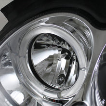 Load image into Gallery viewer, Spyder Mercedes-Benz CLK 2003-2009 Projector Halogen Headlights with LED Halo DRL - Chrome, Part Number PRO-YD-MBCLK03-DRL-C
