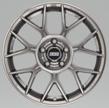 BBS XR 18x8 Gloss Platinum Wheel with 5x100 Bolt Pattern and ET45 Offset - Part Number BBSXR0108PG