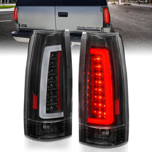 Load image into Gallery viewer, ANZO 1999-2000 Cadillac Escalade LED Tail Light Assembly Pair with Black Housing and Clear Lens