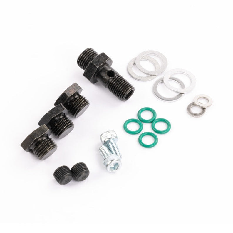 AEM High Volume Fuel Rail for Honda 90-93 Accord and 92-01 Prelude * Black Anodized Part Number aem25-104BK