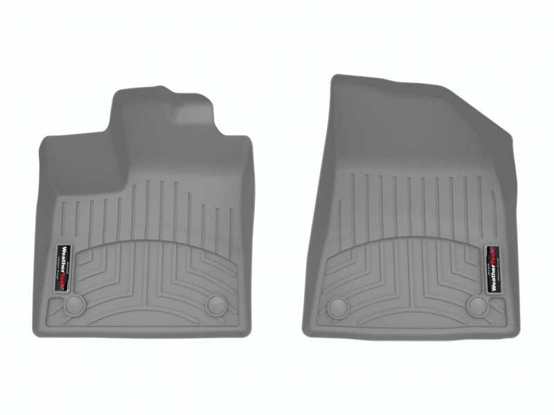 WeatherTech FloorLiner DigitalFit Front Floor Mats Gray for 2025-2026 Nissan Murano, Part 4619261