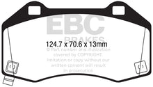 Load image into Gallery viewer, EBC Yellowstuff Front Brake Pads for 2015-2017 Mazda MX-5 Miata and 2016+ Fiat 124 Spider Abarth