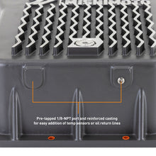 Load image into Gallery viewer, Mishimoto Aluminum Transmission Pan for 2001-2019 Chevy/GMC Duramax 6.6L - Cast Aluminum, Gunmetal Gray