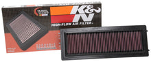 Load image into Gallery viewer, K&amp;N Engineering High-Flow Air Filter Part Number KNN33-3071 for 2016-2019 Alfa Romeo Giulia and Stelvio