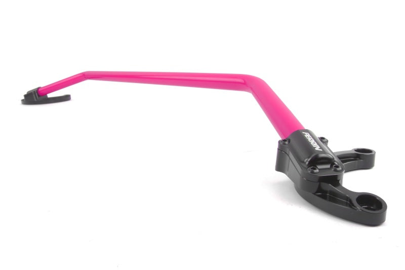 Perrin Performance Front Strut Brace for Subaru WRX, STi, Impreza, and Forester - Hyper Pink (Part #PSP-SUS-052HP)