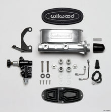 Load image into Gallery viewer, Wilwood HV Tandem Master Cylinder Kit with Combination Proportioning Valve * 1 Inch Bore, Ball Burnished Finish