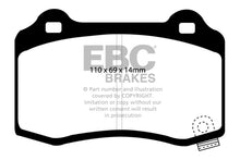 Load image into Gallery viewer, EBC Yellowstuff Brake Pads for Street and Track - Part Number ebcDP41788R