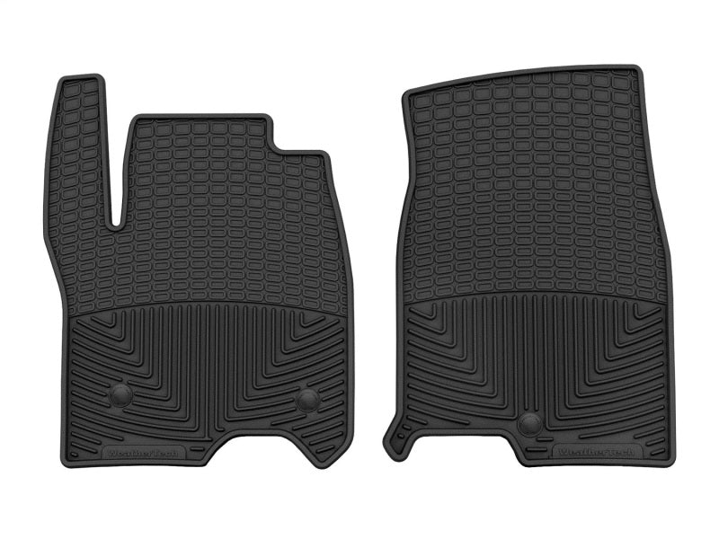 WeatherTech All-Weather Front Rubber Floor Mats for Chevrolet Suburban and Tahoe, Black