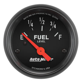 AutoMeter Z Series 52mm Fuel Level Gauge with 240-33 Ohm Compatibility