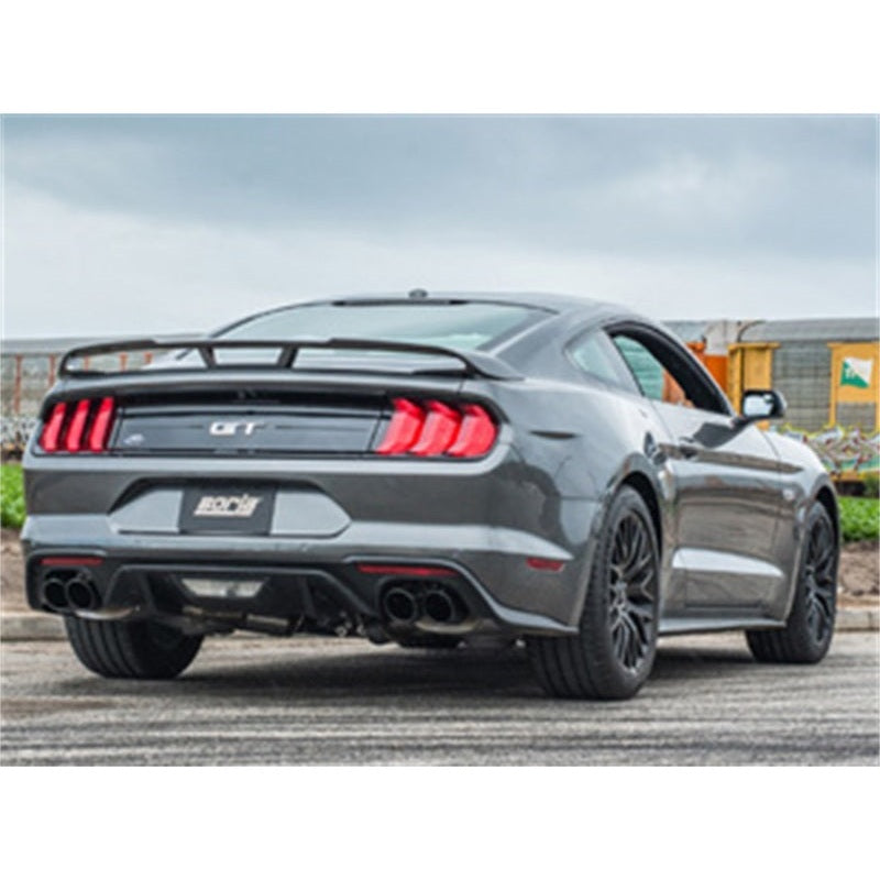 Borla ATAK Cat-Back Exhaust System for 2018-2023 Ford Mustang GT with Black Chrome Tips * Part #BOR140746BC